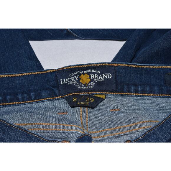 Lucky Brand Sofia Boot Cut Stretch Ankle Denim Jeans Size 8/29 - Picture 6 of 8